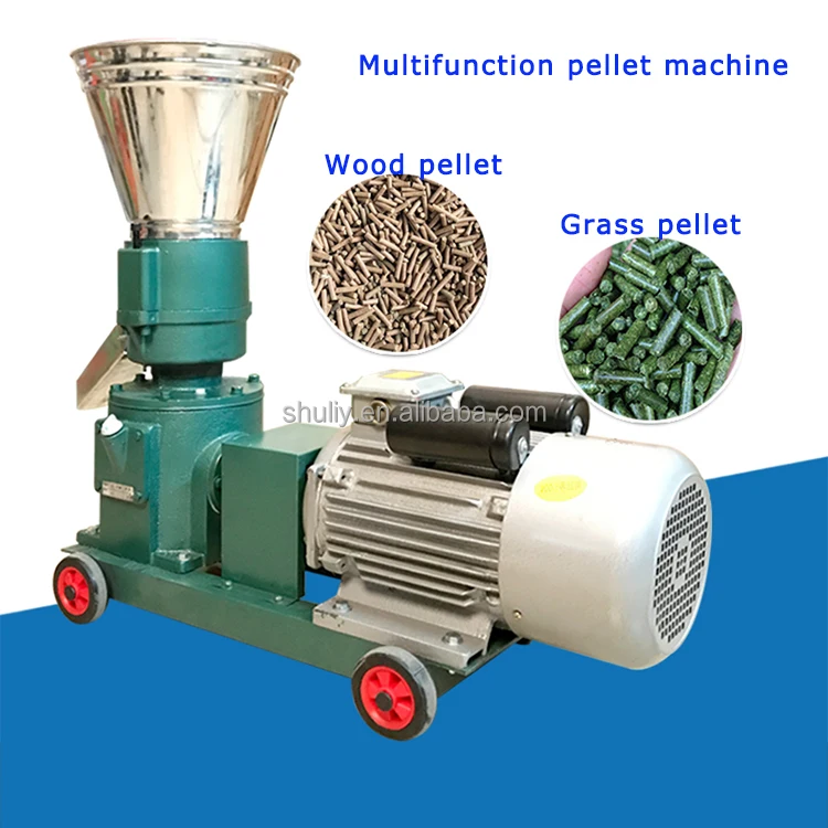 
flat die wood pellet mill/wood pellet making machine with CE 