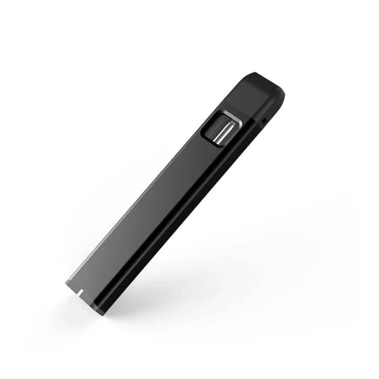 
Quality black aluminum electric transparent replacement compatible seal wax oil wellness smoke refillable pod 
