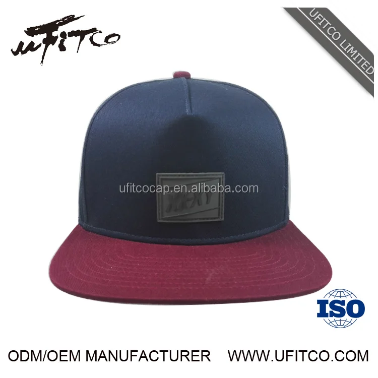 Good quality applique embroidery News snapback cap