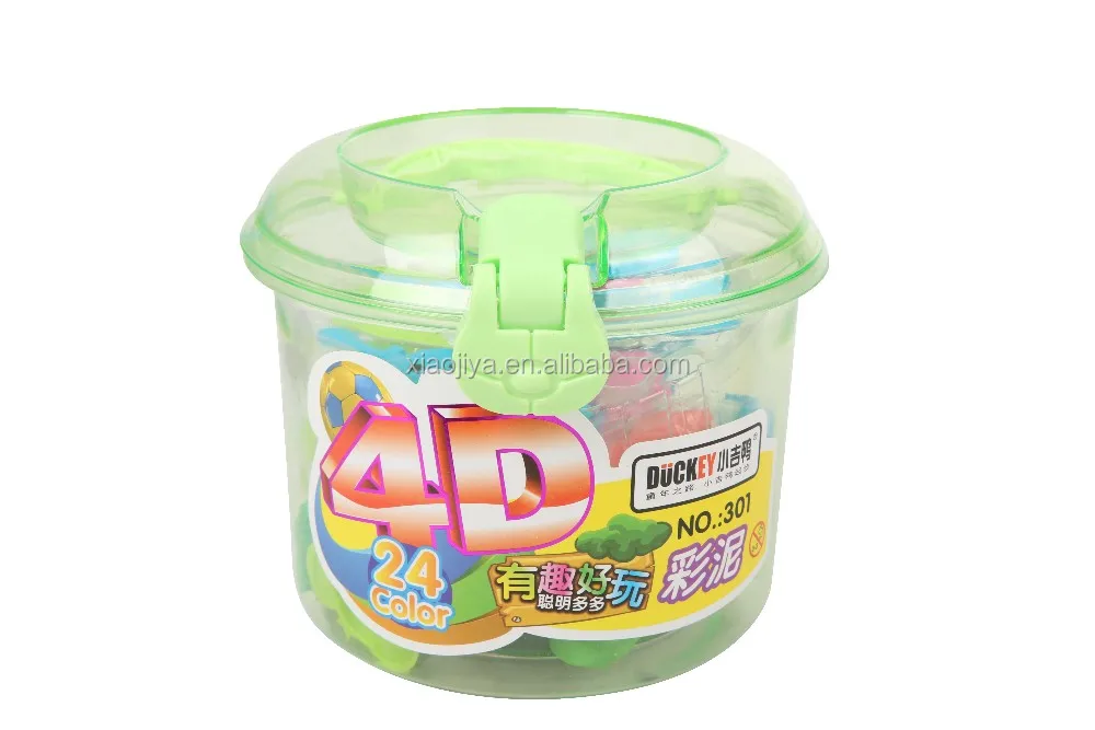 Hot Sell Magnetic Modeling Dough for Kids Stationery Toys China 24 Colors Plastilina