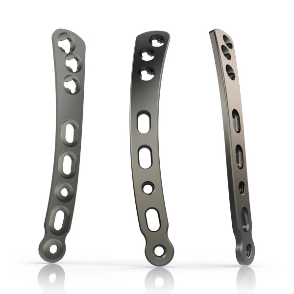 
medical distal femur locking plate orthopedic implant produced by ISO13485 manufacturer with 200machines 