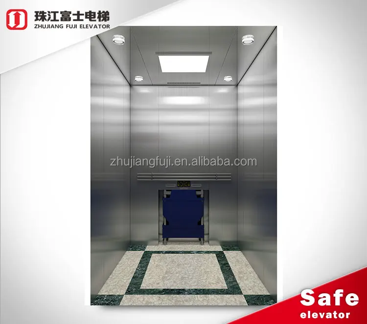 Fuji Medical Elevator Lift Used For patient bed electric medical Hospital elevator bed lift size