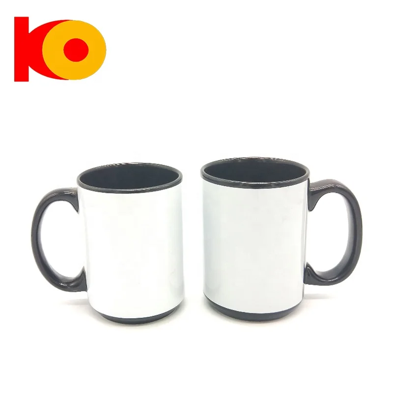 Wholesale customized large 15 oz blank sublimation mug