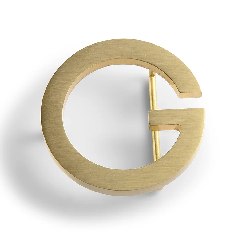 Оптовая продажа, роскошная металлическая полая Буква G, ремень с пряжкой, производство оборудования