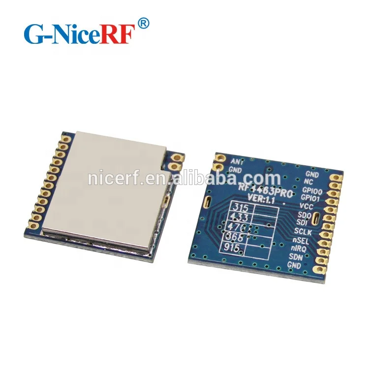 G-NiceRF 433 MHz FSK RF Transmitter and Receiver Si4463 Module RF4463PRO