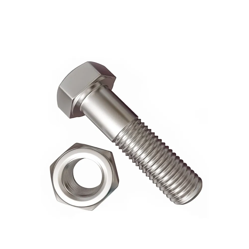 
Prime quality Inconel 601 UNS N06601 2.4851 nickel-based alloy hex bolts and nuts 