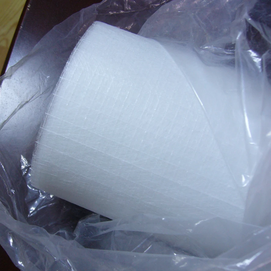 Superior Quality High Strength Glass Fiber Mat Fiberglass tissue with reinforced net