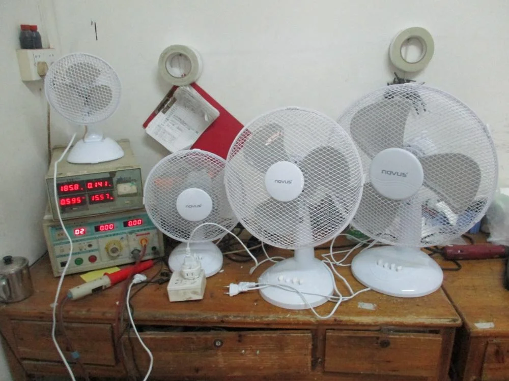 Table fan inspection and third party inspection in Foshan inspection service guangdong