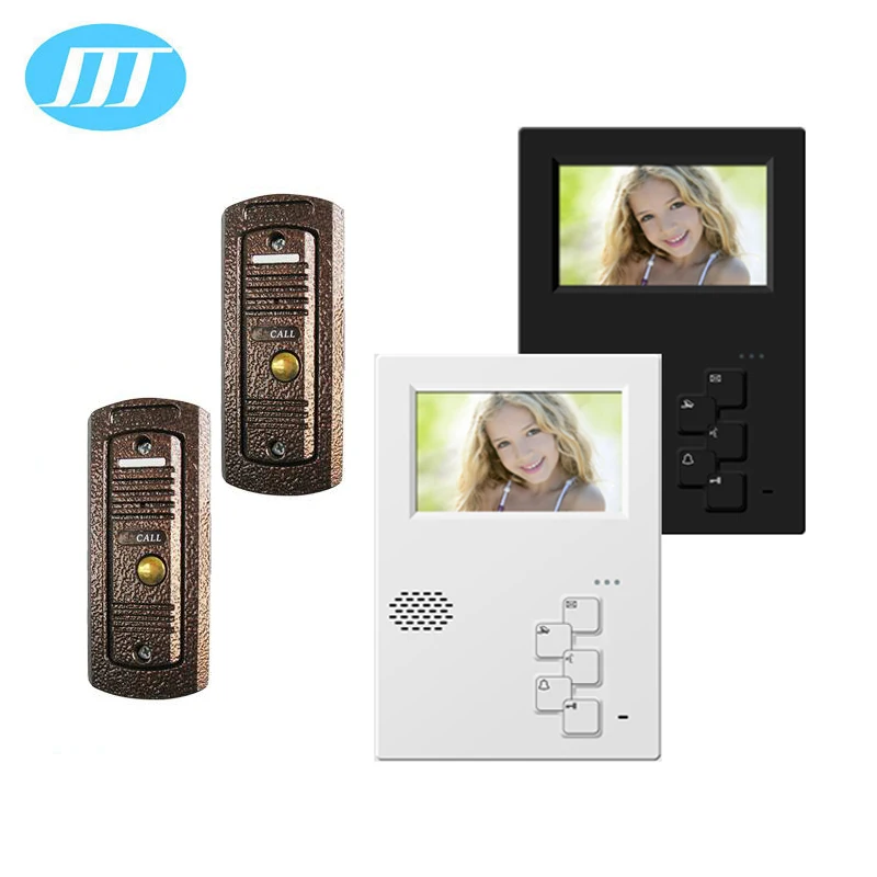 
MELSEE factory custom logo peephole video door phone waterproof intercom system for villa 