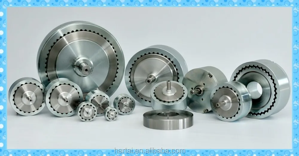 Гистерезисные тормоза, контролируемые током, применяются для контроля крутящего момента, магнитного тормоза