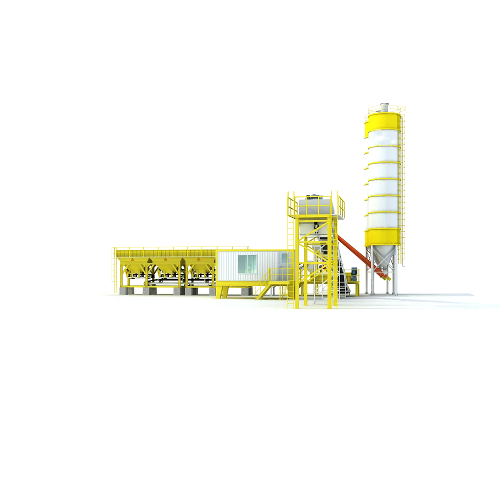 Готовые смешанные бетоносмесительные установки серии HZS емкостью 25 35 50 75 м3