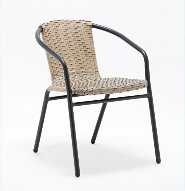 Aluminum rattan chair modern design chair