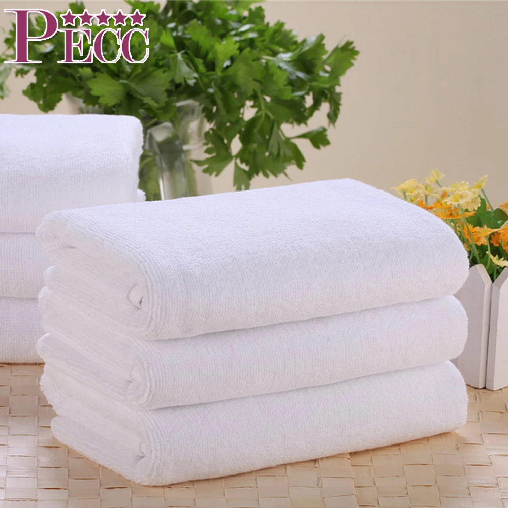 Hot Sale White Hotel Bath Body 100% Cotton Towel Set