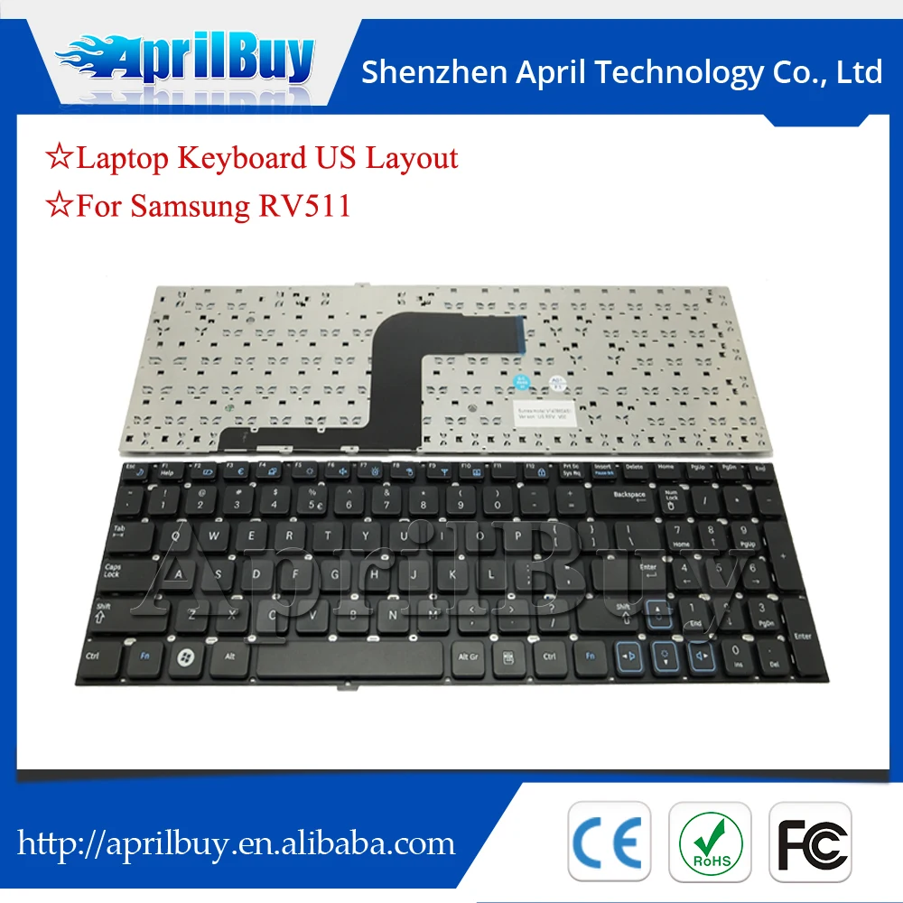 US keyboard for samsung RV511 RV711 RV509 RC520 RC720