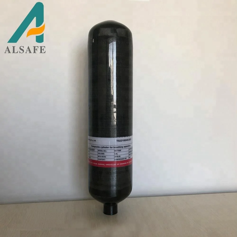 3L CE  300bar Carbon Fiber SCUBA Diving Tank/Compressed Air Bottle