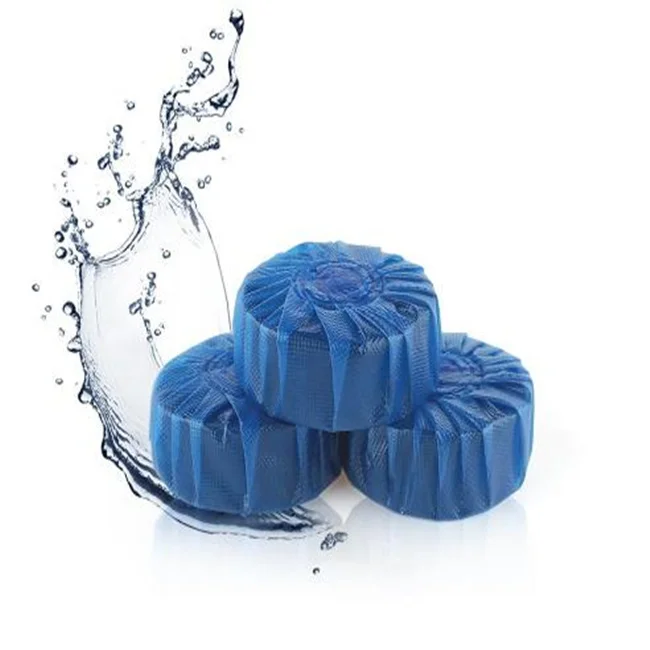 household cheap blue bubble flush block WC toilet bowl cleaner urinal deodorizer