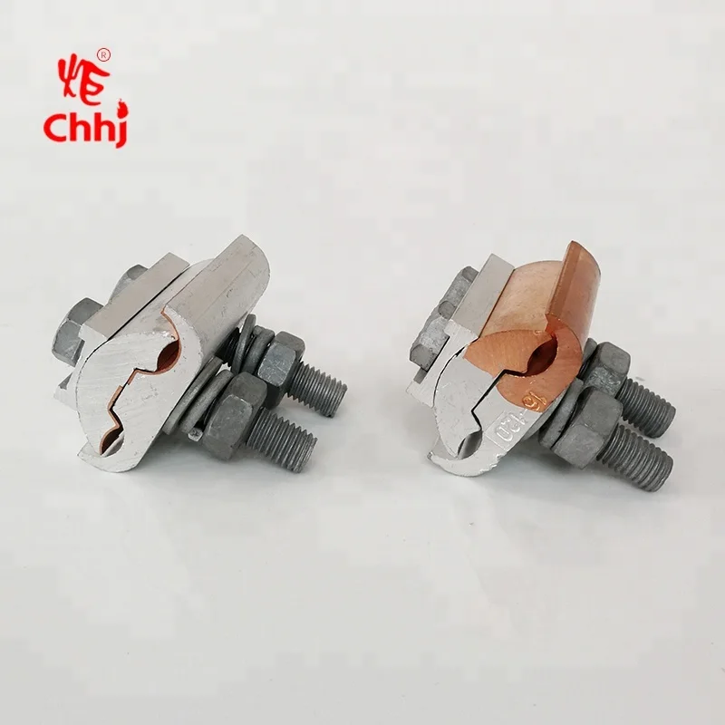 braze welding Parallel Groove PG clamp with two-three bolts