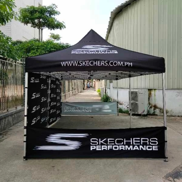 3x3 Event Outdoor Kit Branded Marquee Custom Aluminum Folding Trade Show Tent Canopy
