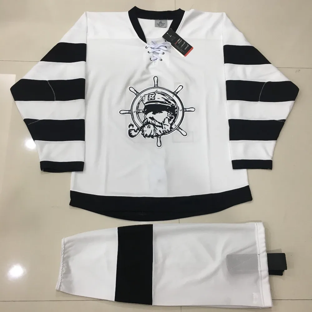 high quality custom made professional referee ice hockey jersey