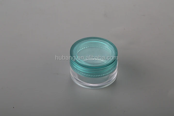 Hot sale round 3 gram, 5 g, 7 G, 10 ml PS empty cream jars