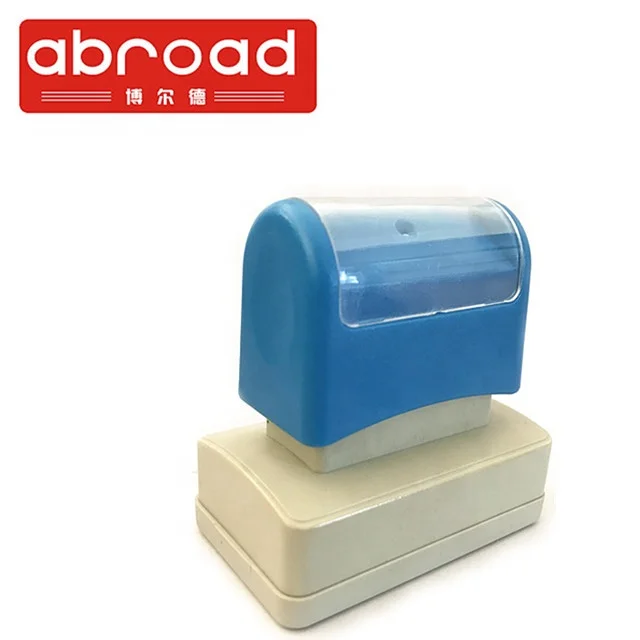 self inking stamp