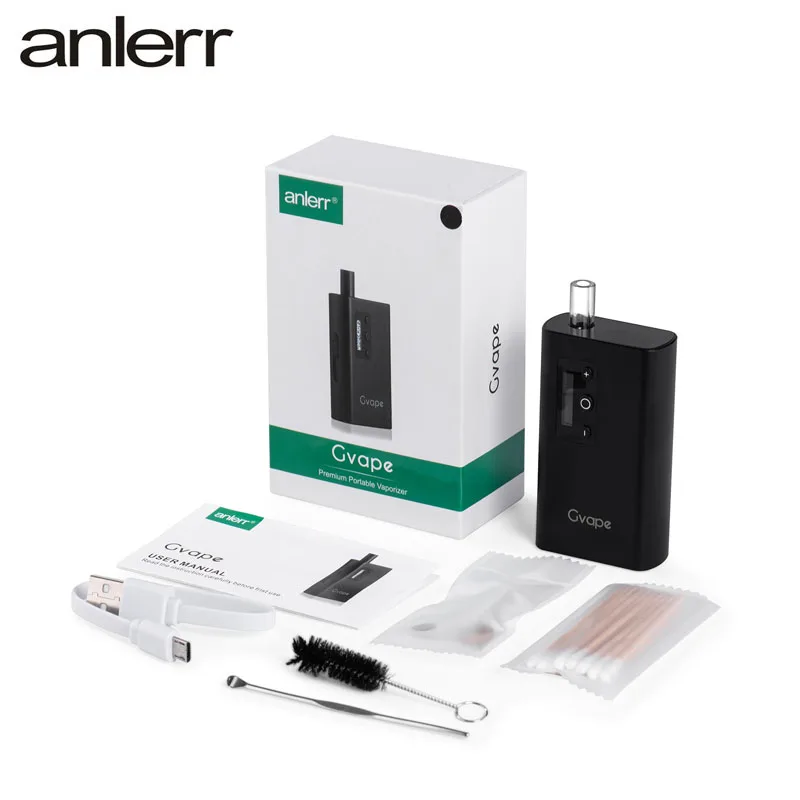  New 2019 dry herb vaporizer amazon Anlerr custom logo pen 2200mAh Gvape ceramic on