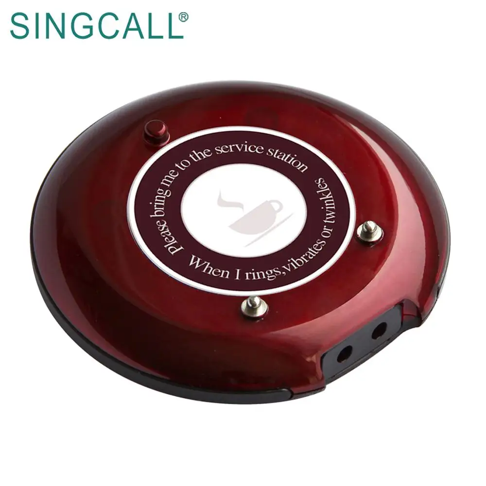  Модная красивая система пейджинга для ресторанов SINGCALL 10 шт. пейнговых