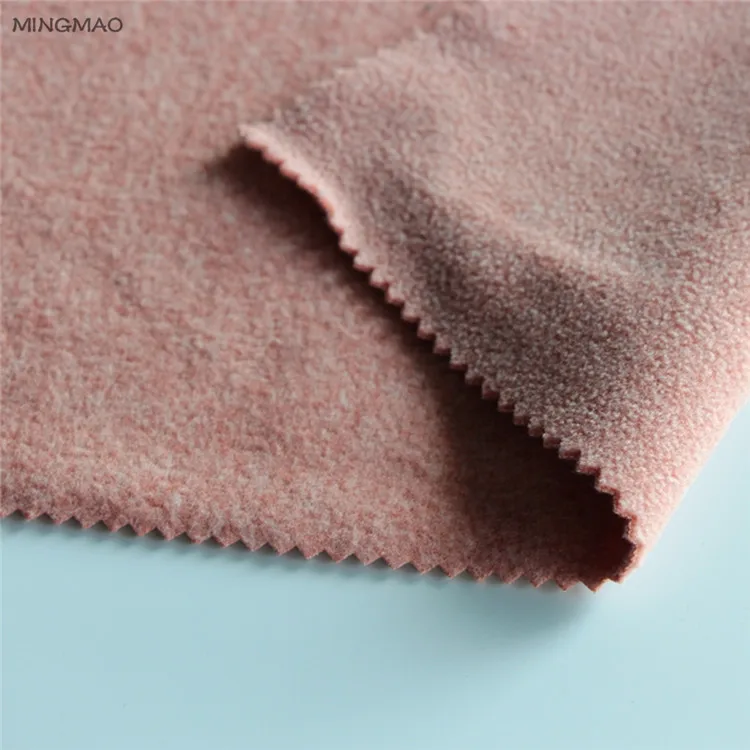 super soft 100% poly dyeing fleece fabric anti-static polar fleece fabric for textile