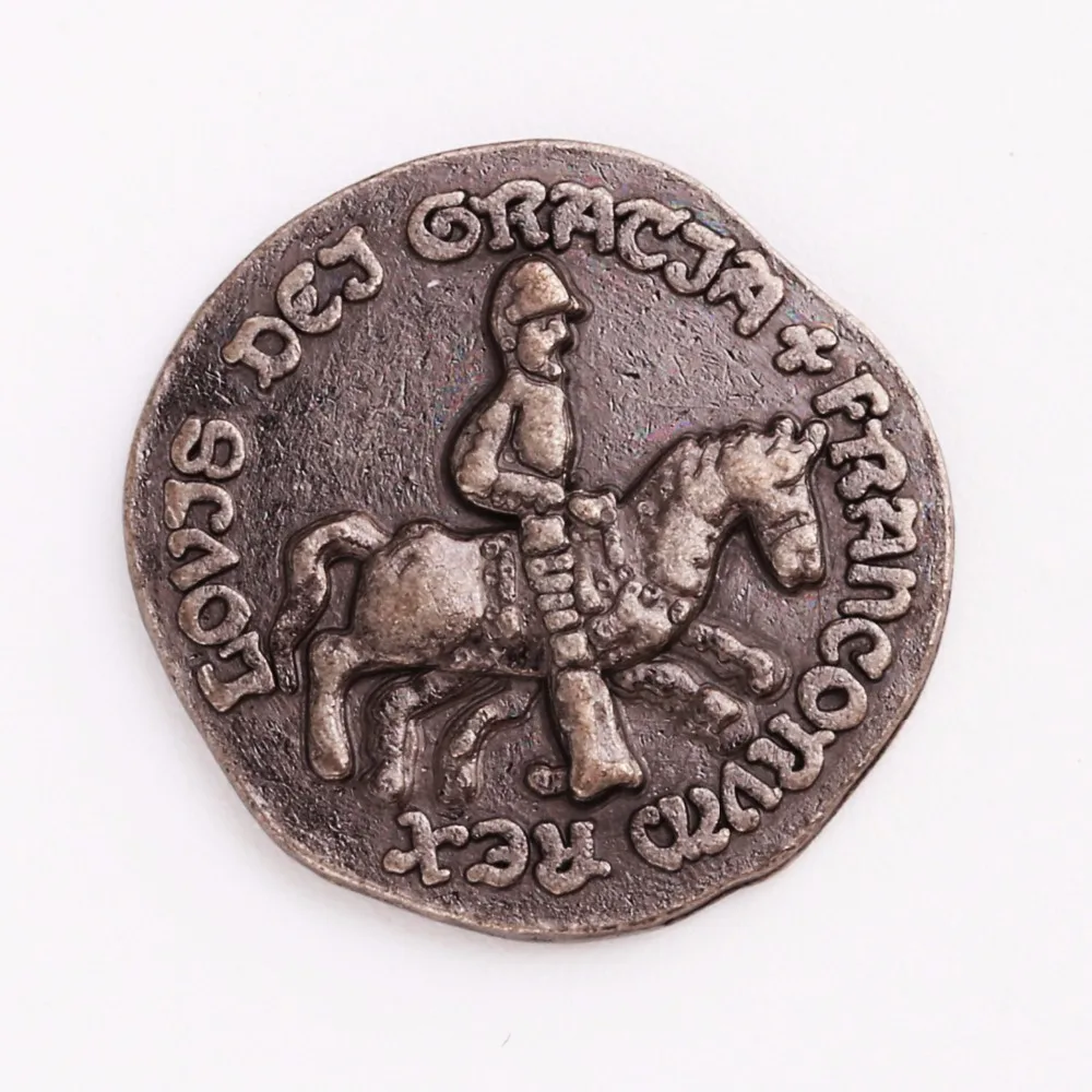 Custom Made Stainless Steel Round Medal Cartoon Coin Tokens