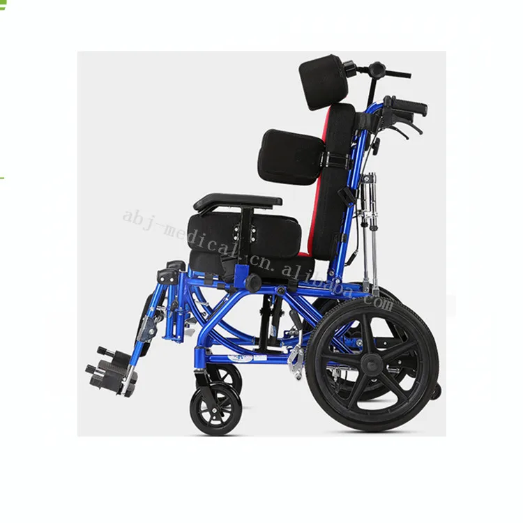 Aluminum alloy cheap price adjustable lightweight children adult cerebral palsy wheelchair