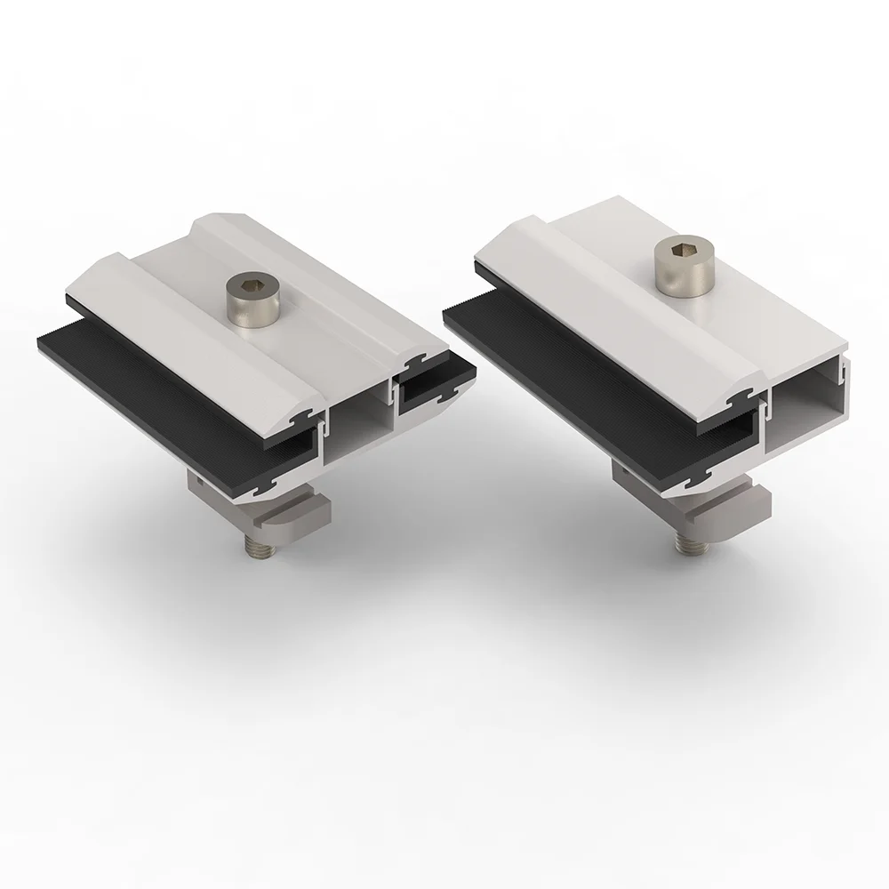 
Frameless Solar Panel Clamp for Aluminum Solar Mounting System CY Solar Frame for Pm Solar Module CN;ZHE Carton Silver CE 