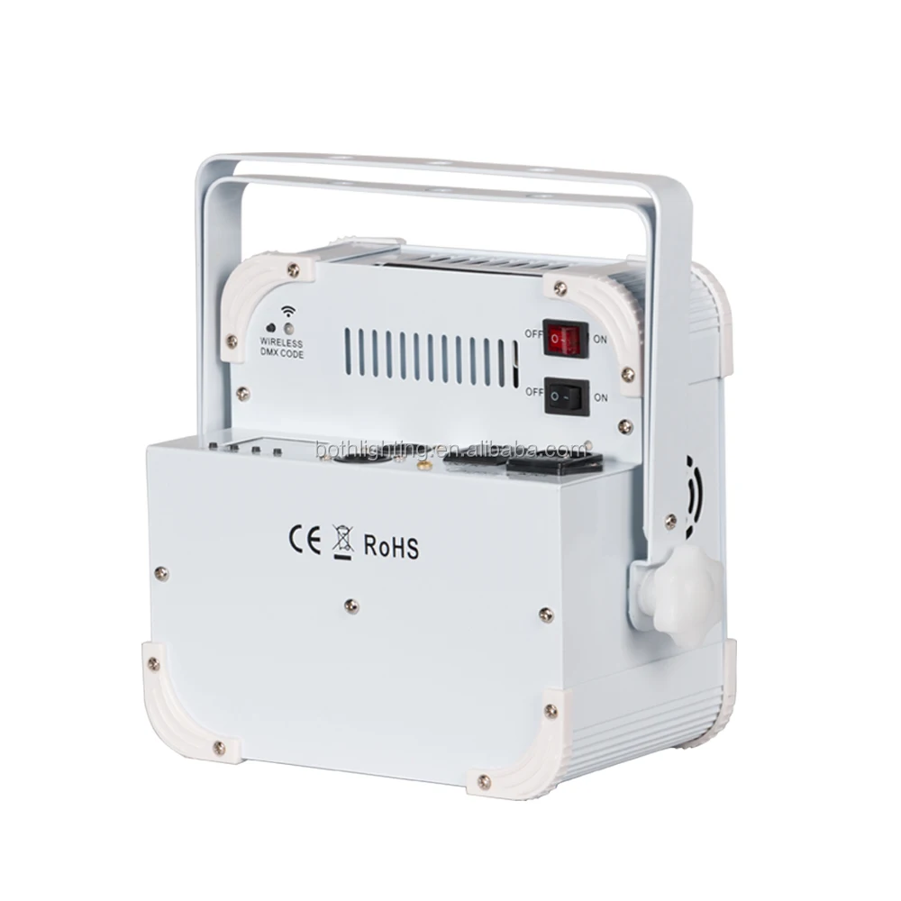 Беспроводной светодиодный светильник с Wi-Fi управлением 12*18 Вт RGBWA UV 6 в 1 Освещение сцены