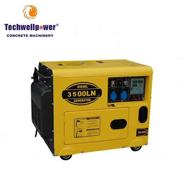 5kv small water cooled silent diesel generator with price