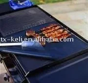 Non-stick reusable BBQ hotplate liner baking sheet