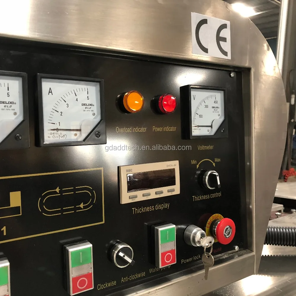 ADZM11325 Glass straight Line edging machine / 11 motors with Stainless steel