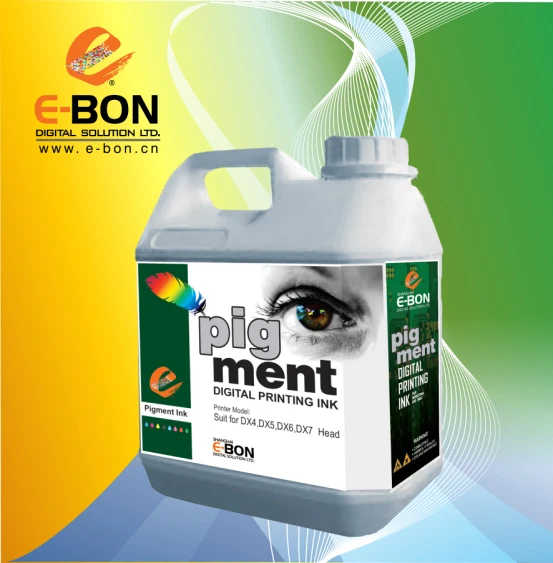 High quality water based pigment ink for textile printing machine!