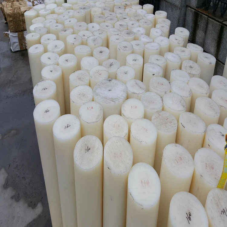 Customized Size Natural Color Plastic Polymer Nylon Rod Make Machine