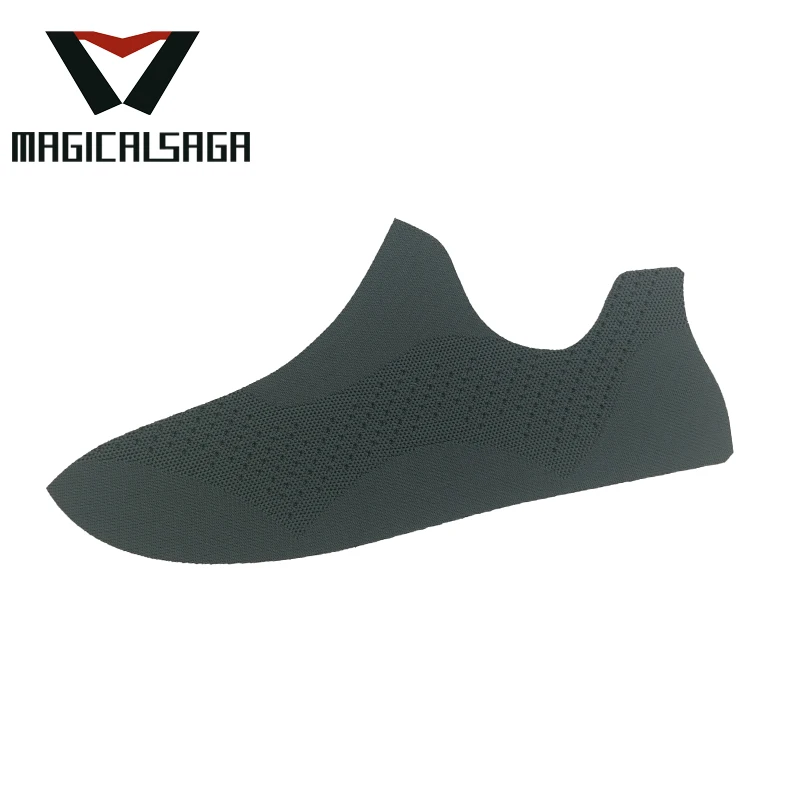 Best selling sneaker vamp model polyester knit fabric shoe upper material