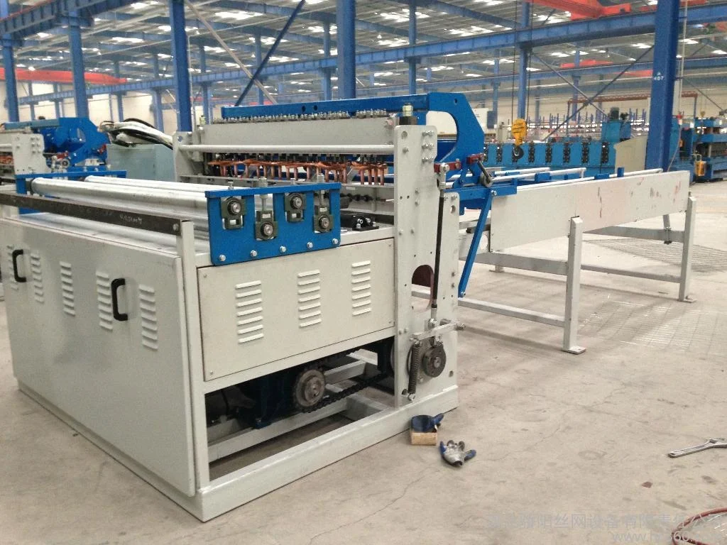 Rabbit cages mesh galvanized wire welding machine provided automatic engine repair machine PLC control system 2 - 3.5 mm 