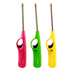 HB-098C BBQ Disposable Style Promotion Refillable Kitchen Gas Lighter