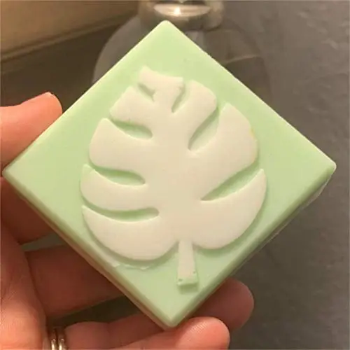 New Design Palm olive leaves Art Craft Molds DIY Handmade Silicone Soap Molds