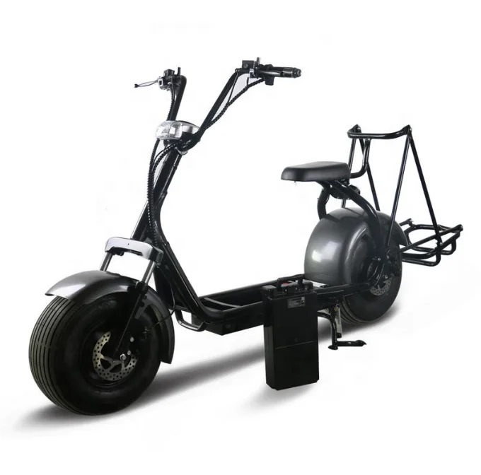 Fashion New Design 1500W 60V 20Ah Electric Scooter City Coco With Golf Support