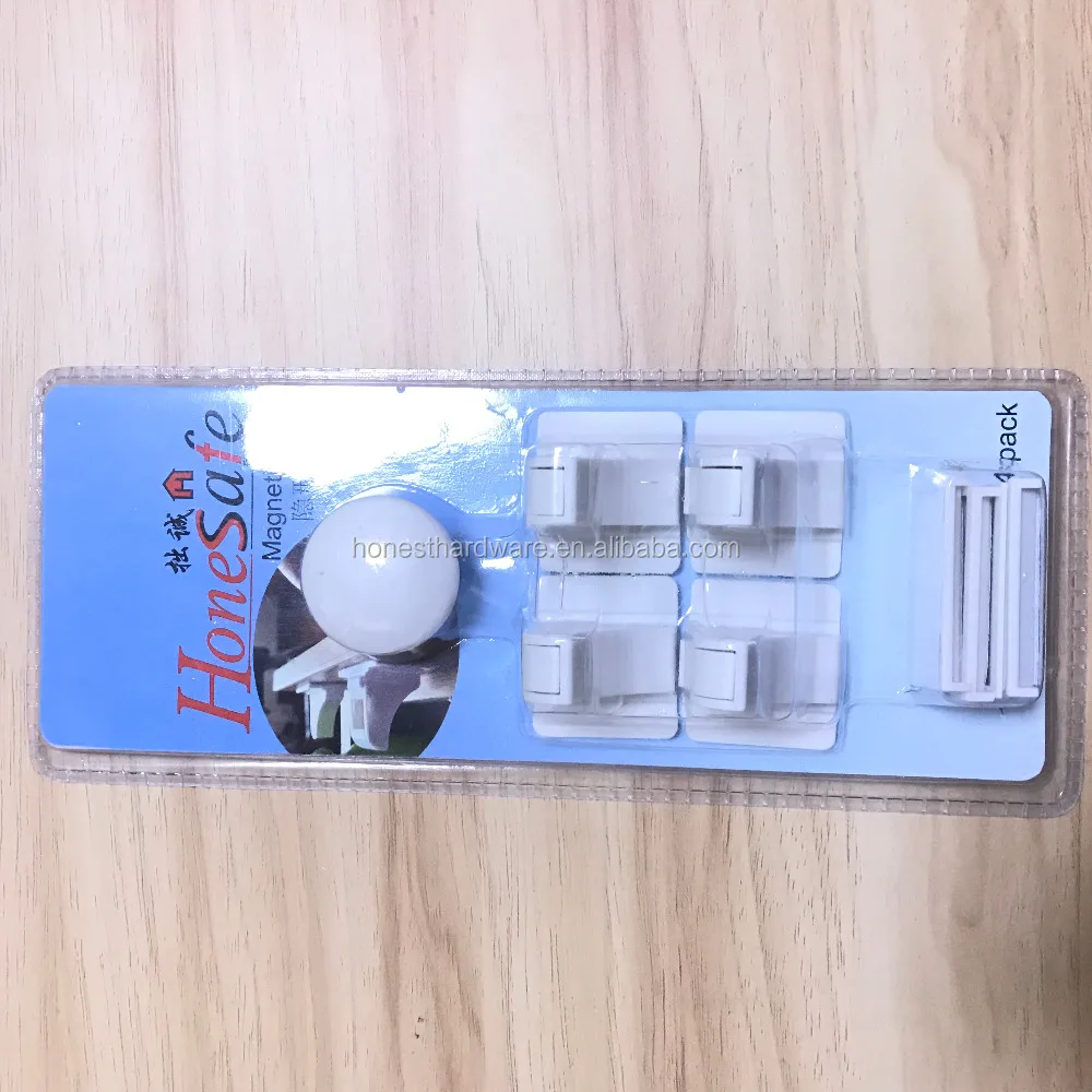 
OEM Magnet Locking System hidden drawer cupboard cabinet lock with master magnetic baby child kids safety lock 