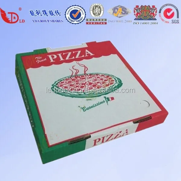 Aluminum Foil Pizza Box Thermal Food Box Pack Solution for Temp Control pizza box
