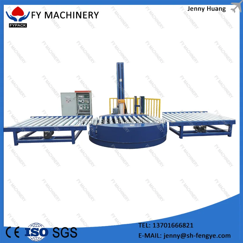 Pallet stretch wrapping machine