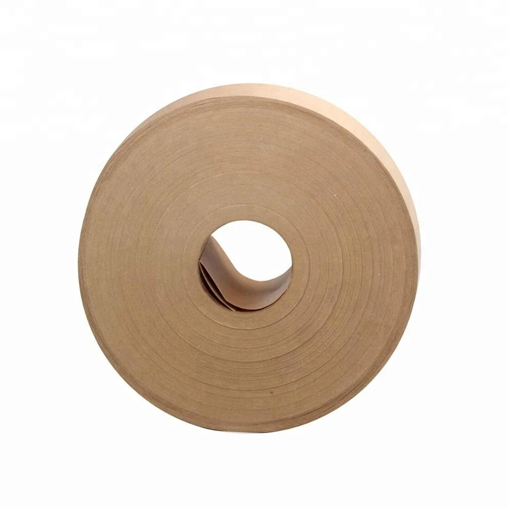 High Quality Kraft Paper Gum Tape For Bag Sealing and Custom Packaging 72mm*50m
