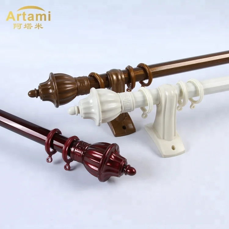 Китайская Фабрика рядом с Шанхаем оптовая продажа декоративных штор стержней и финала