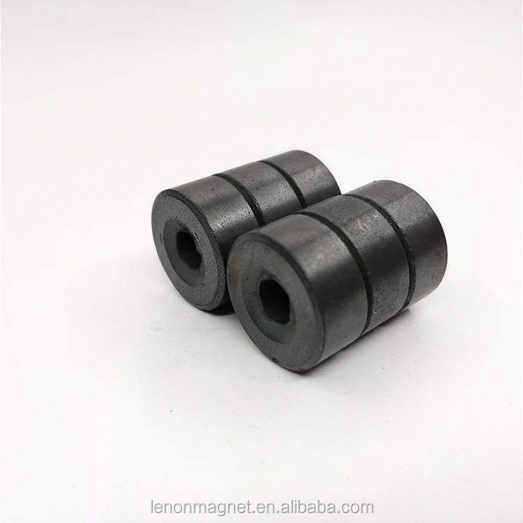 Free sample cheap ferrite magnet 8 pole 10 poles magnetism permanent ferriite magnet