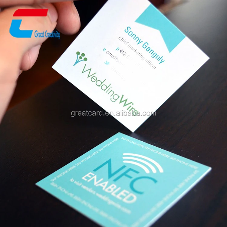 
NTAG213 Chip Paper NFC Card 