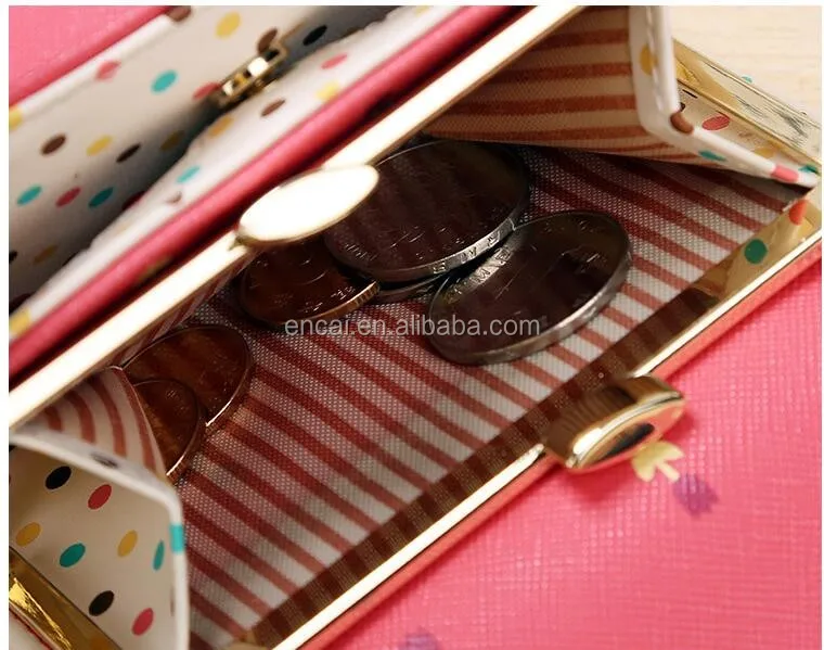 Маленький кошелек Encai из искусственной кожи, кошелек для подростков и студентов, милый кошелек для девочек